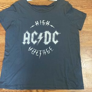 AC/DC Band Tee size Large